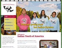 Tablet Screenshot of indianyouthofamerica.org